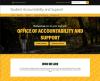 Homepage of Student Accountability and Support